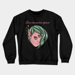 Alien Gurl (give me some space) Crewneck Sweatshirt